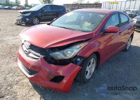 2012 Hyundai Elantra Gls (Ulsan Plant) из США, поврежденный, VIN KMHDH4AEXCU424323